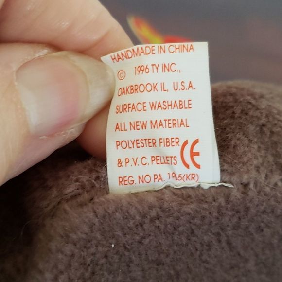 Vintage 1996 TY Beanie Baby JOLLY - Picture 6 of 6